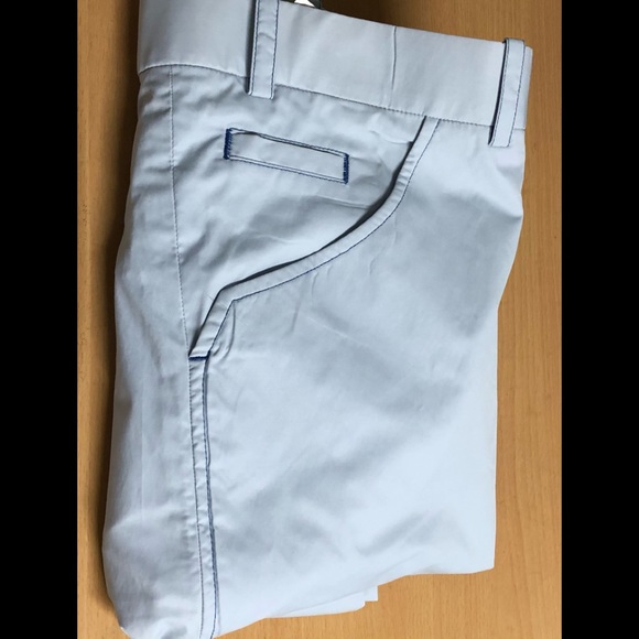 Men Betenly Pants Blue Lightweight Nylon Psnts 40 - Picture 2 of 9